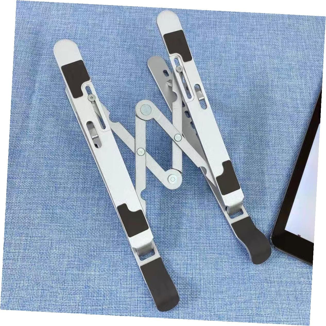 Підставка для ноутбука Розкладний з регулюванням висоти Алюмінієвий сплав, фото №5 Підставка для ноутбука Розкладний з регулюванням висоти Алюмінієвий сплав, фото №5