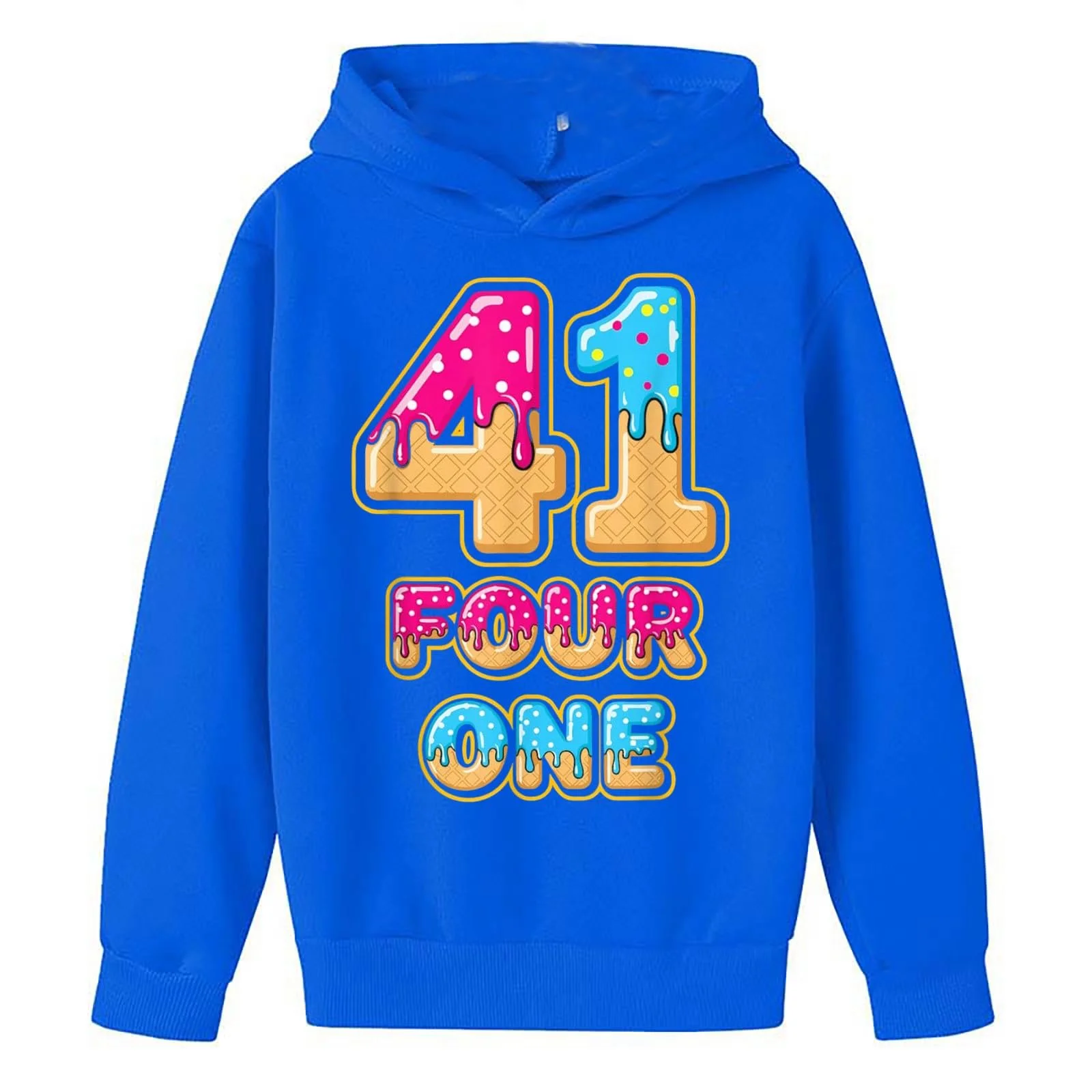 Дівчачий світшот з принтом, довгими рукавами та круглим вирізом, фото №1