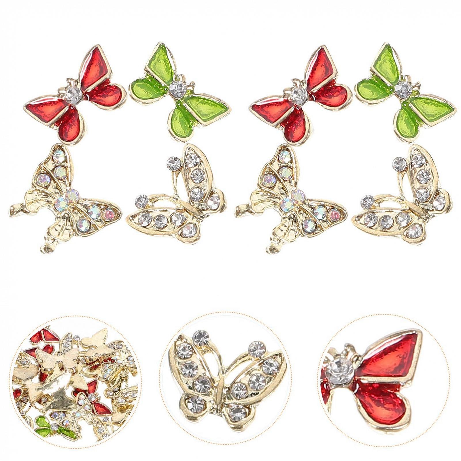 Підвіски для нігтів FRCOLOR дорогоцінні камені, фото №5