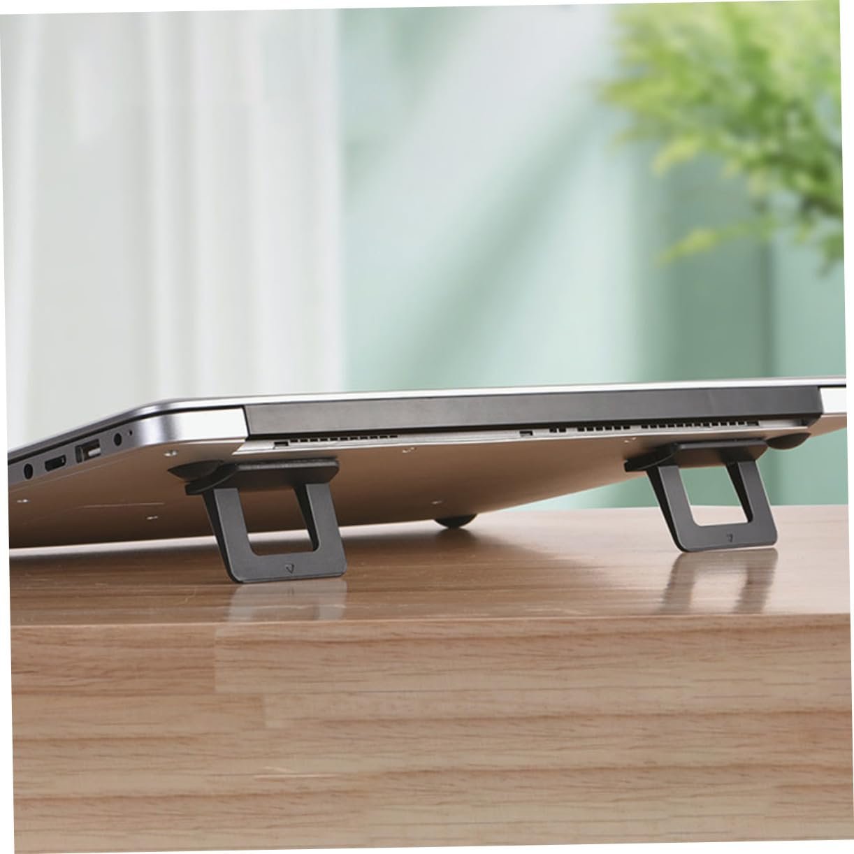 Подставка для ноутбука VANZACK 2 шт. AUSPC Материал. Эргономичная подставка для ноутбука. Складная с воздушным потоком. Регулируемая по высоте подставка для ноутбука для офиса и путешествий, фото №7 Подставка для ноутбука VANZACK 2 шт. AUSPC Материал. Эргономичная подставка для ноутбука. Складная с воздушным потоком. Регулируемая по высоте подставка для ноутбука для офиса и путешествий, фото №7