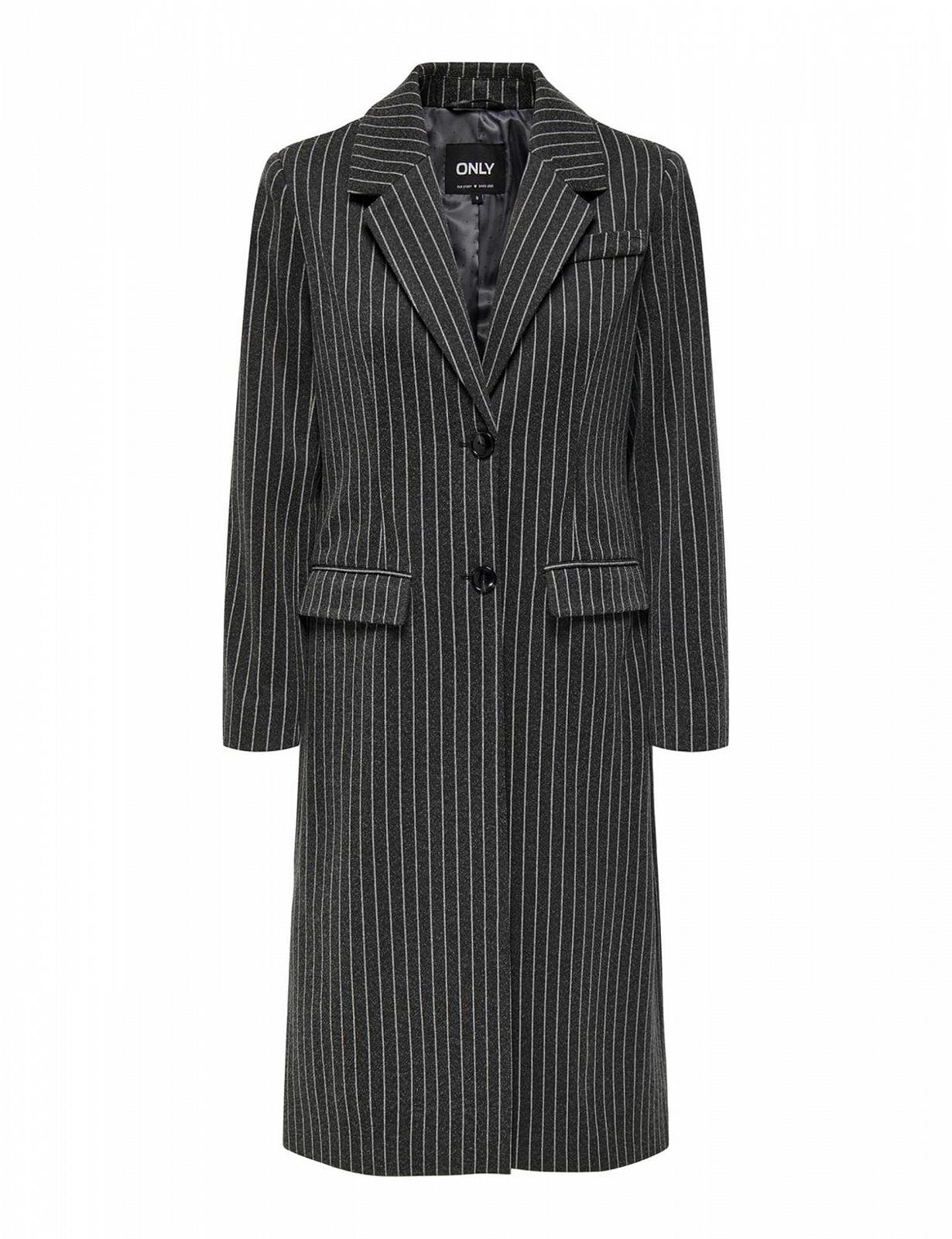 Пальто ONLY Onlveronica в тонку смужку Life OTW, фото №1