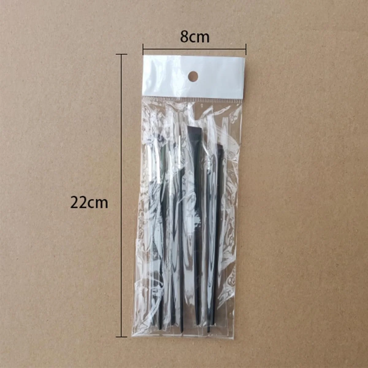 Набір пензлів Hsthe Sea Eyeliner Brush Set 7 штук, фото №7