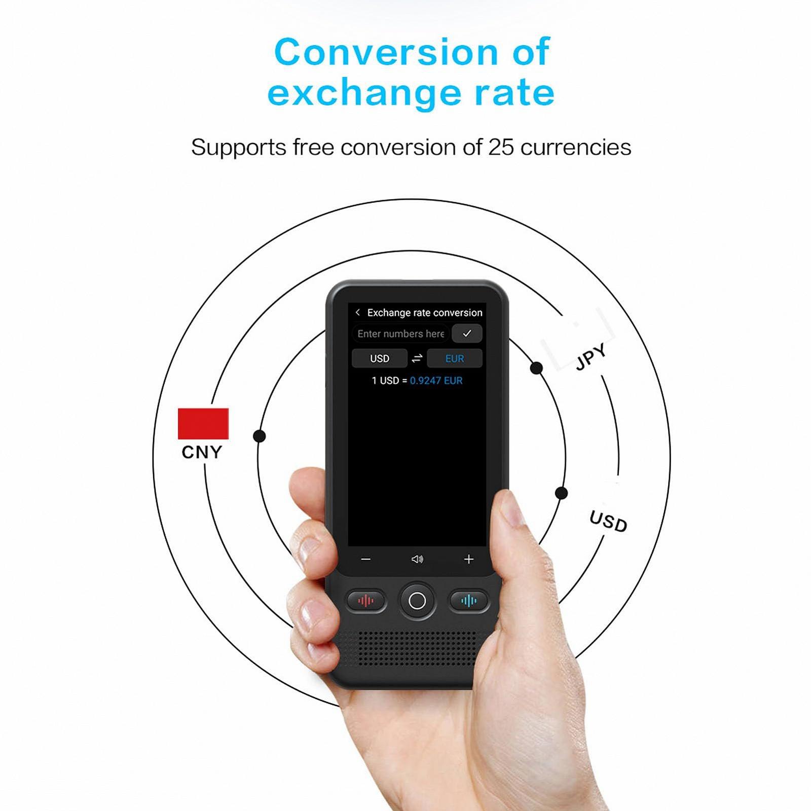 Переводчик языка Bewinner 160 языков с экраном 2,8 дюйма, фото №8