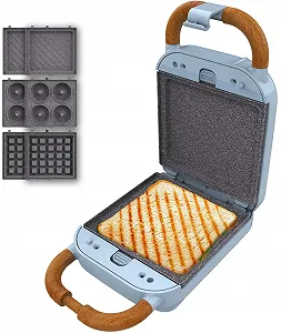 Сендвічниця Cecotec Vintage Rock'Ntoast / 700 Вт / 3 змінні пластини - Фото 1