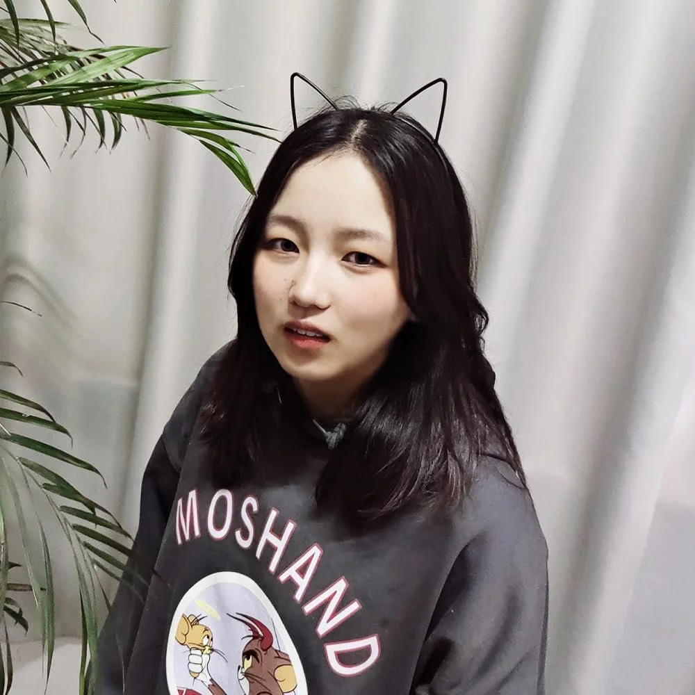 Обруч Вушка Кішки Пластик 3 шт Фіолетовий, фото №3