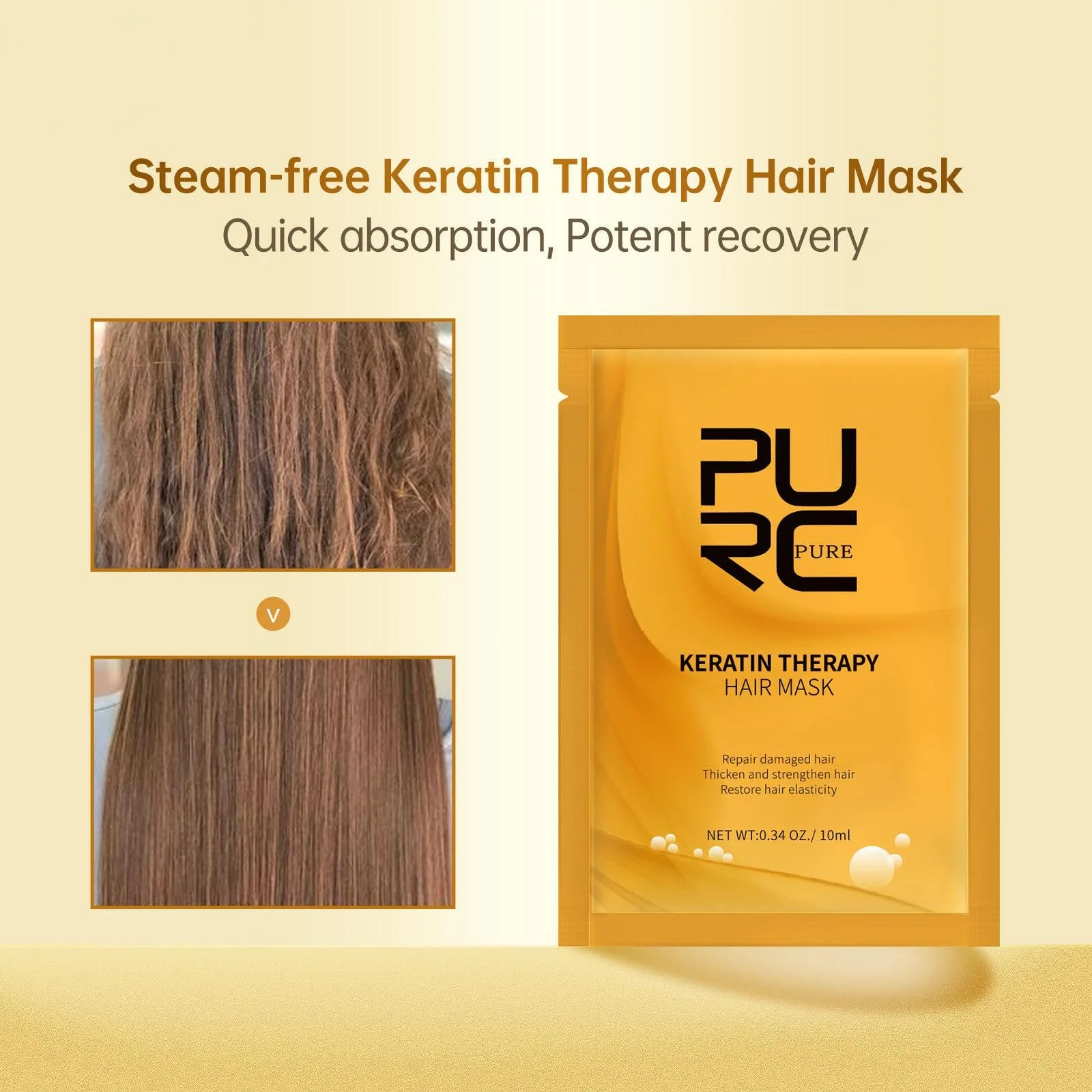Маска Keratin Hair Mask Deep, фото №9