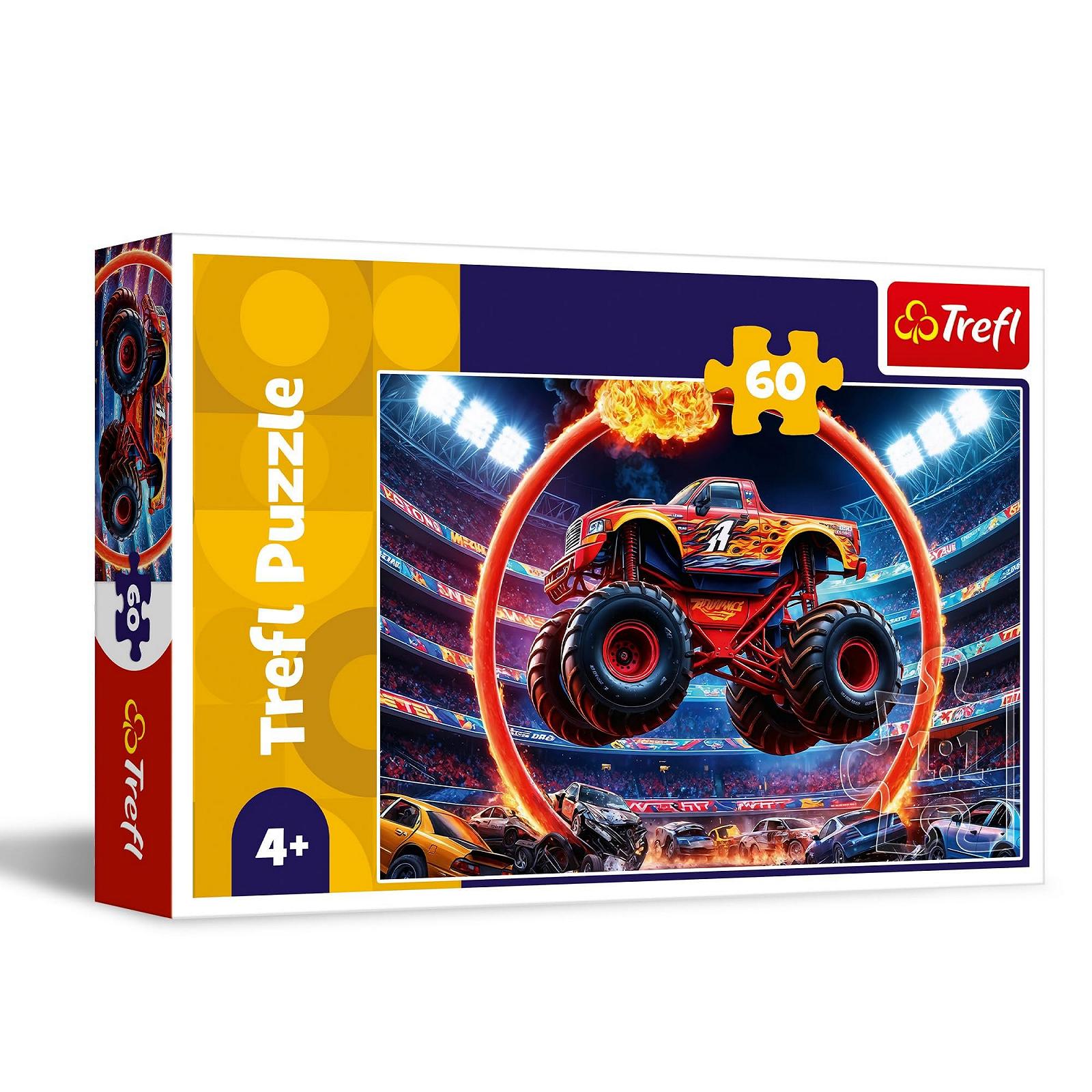 Пазл Trefl Monster Truck 60 деталей, фото №1