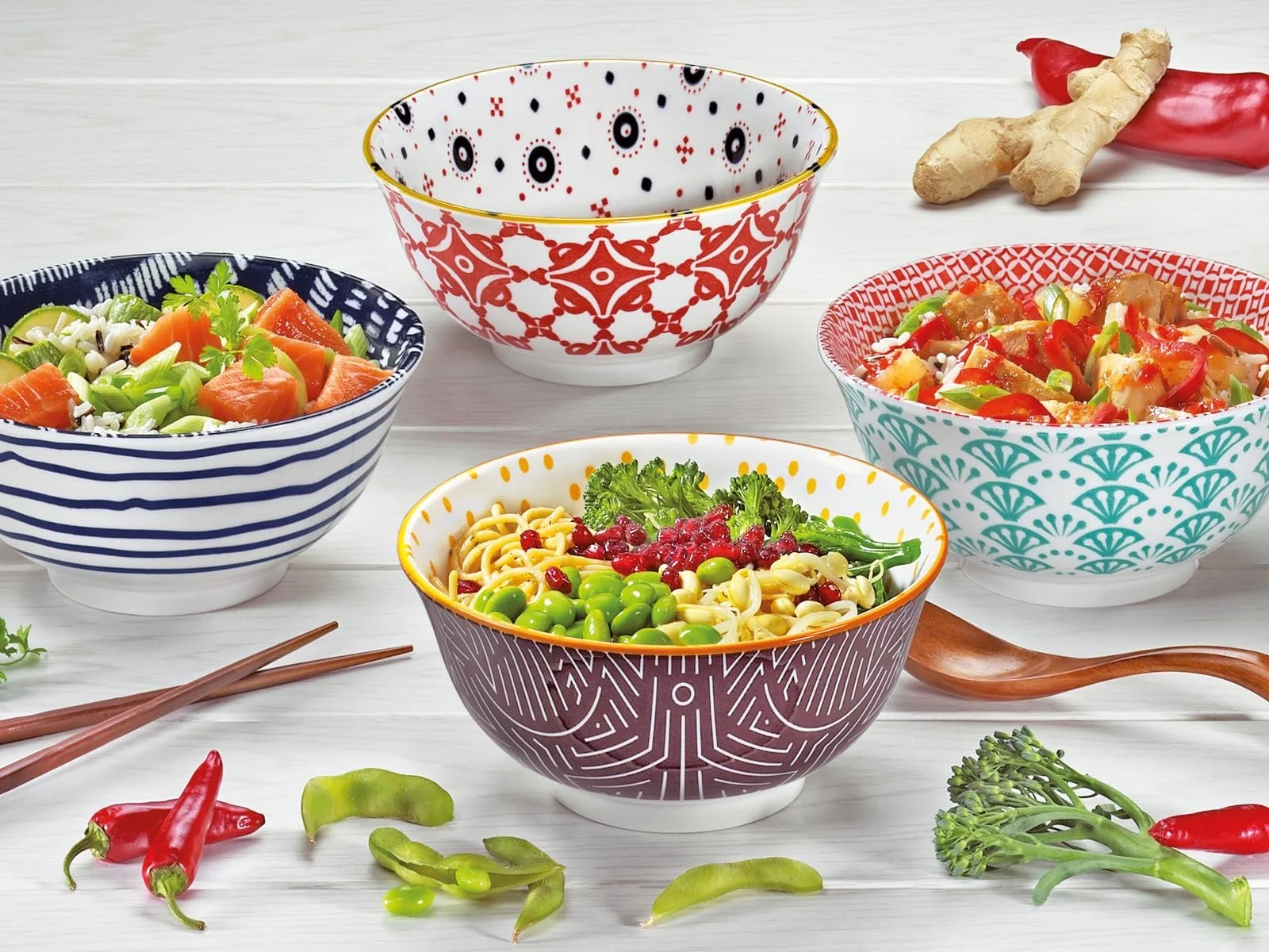 Миска Cilio Amici Lines 18 см, фото №2