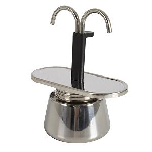 Кофеварка Bo-Camp Stainless Steel 2-cups Silver 2200545 - Фото 1