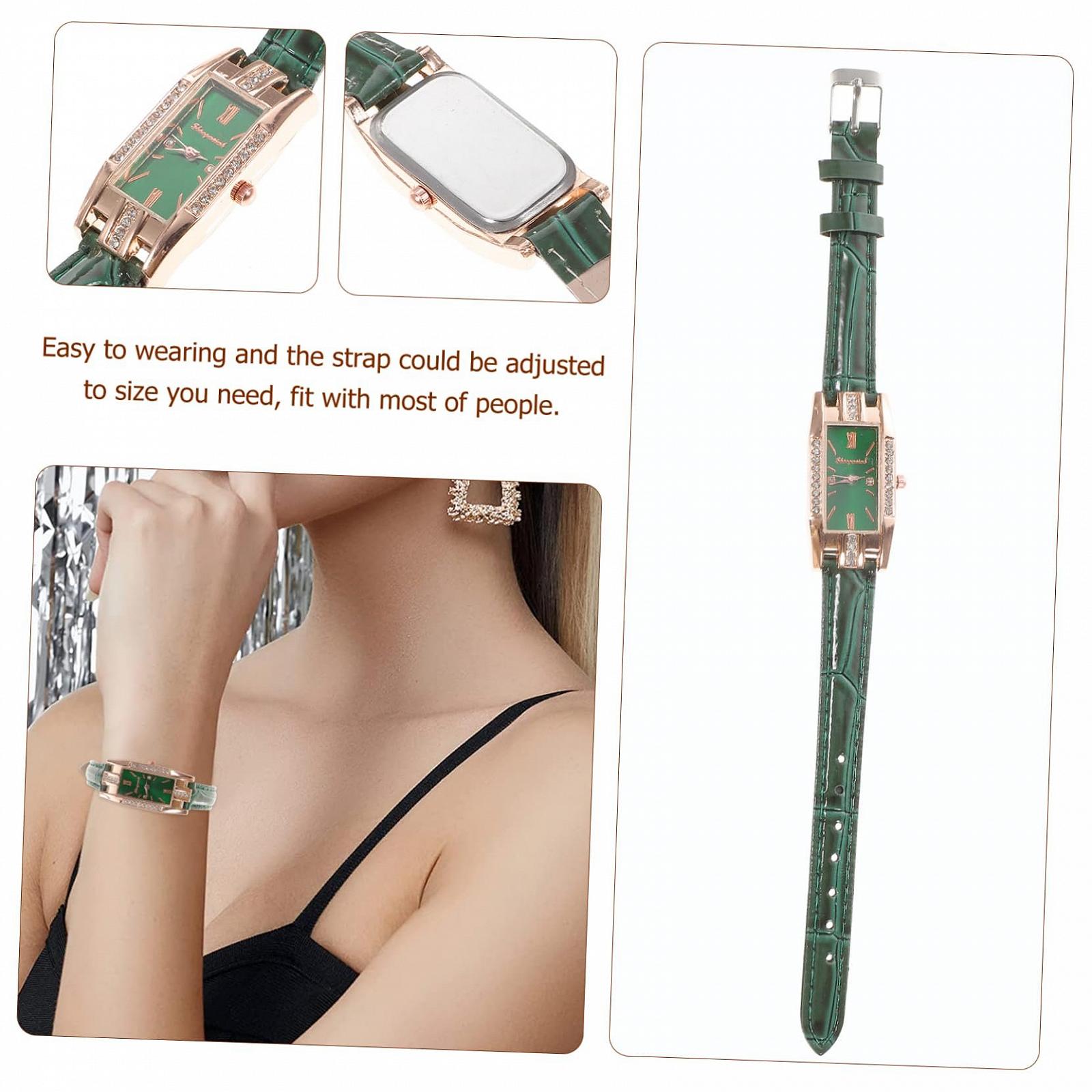 Цифровий наручний годинник Healvian Кварцовий годинник з римськими цифрами, фото №3