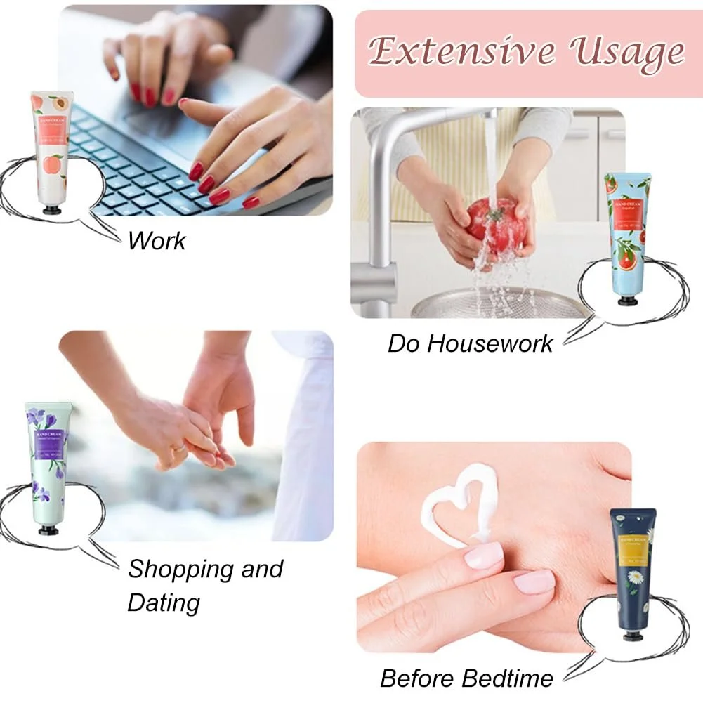 Крем для рук Набір Міні Набір кремів для рук 10 x 30 г Ароматизований набір, фото №6