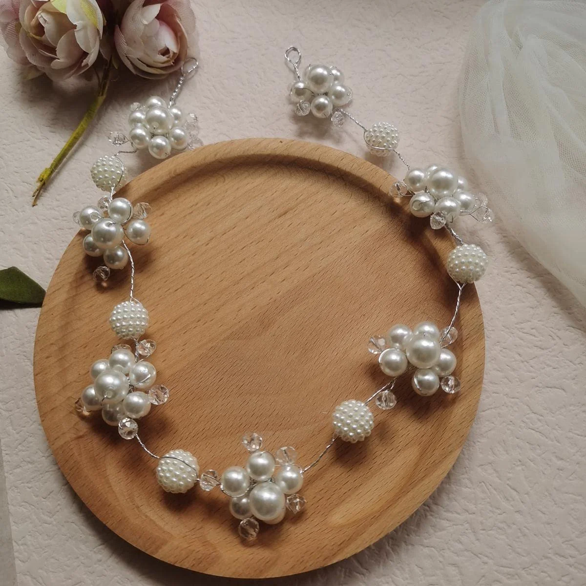 Обруч Квітковий для дівчинки, фото №6