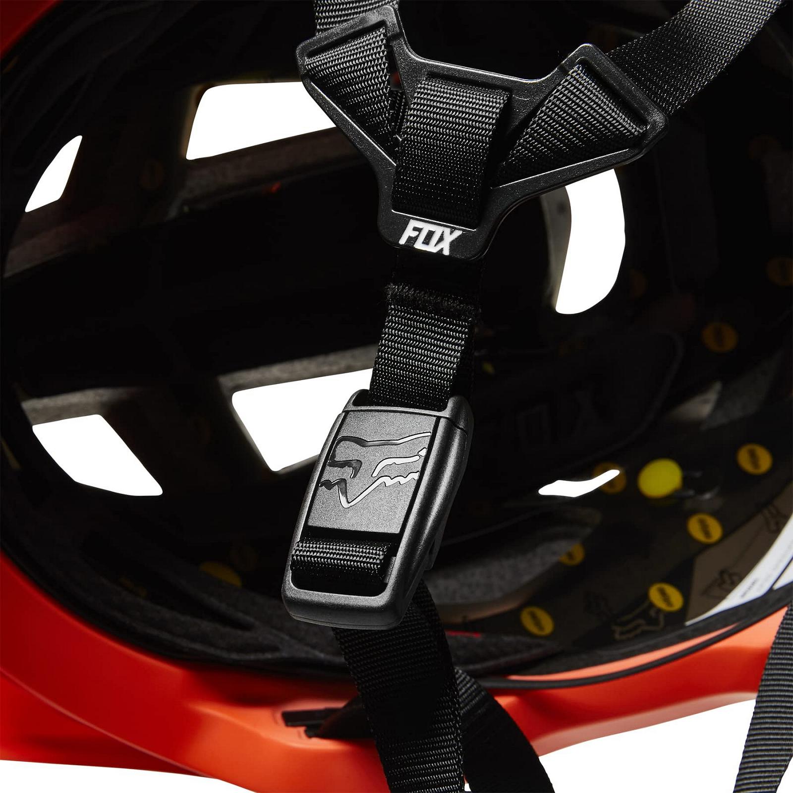 Шлем Fox Racing Speedframe Pro Divide оранжевый, фото №6
