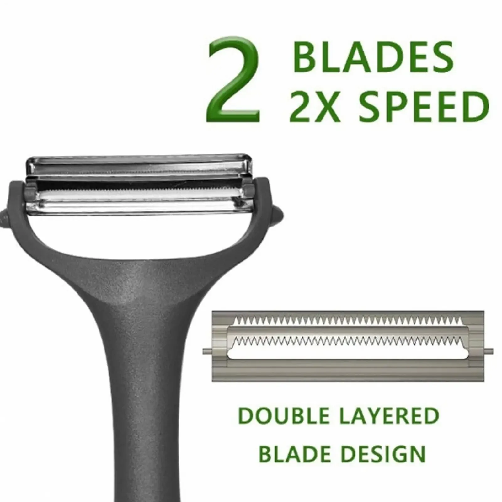 Терка для капусти, кухонна для обробки капусти, тертка для моркви, огірків, редиски, приготування салатів, фото №5