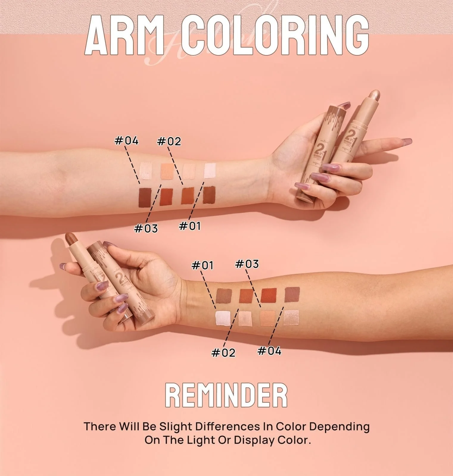 Консилер-стік Neuer Professional Make-up Wonder Stift 2 кольори, 04#, фото №7