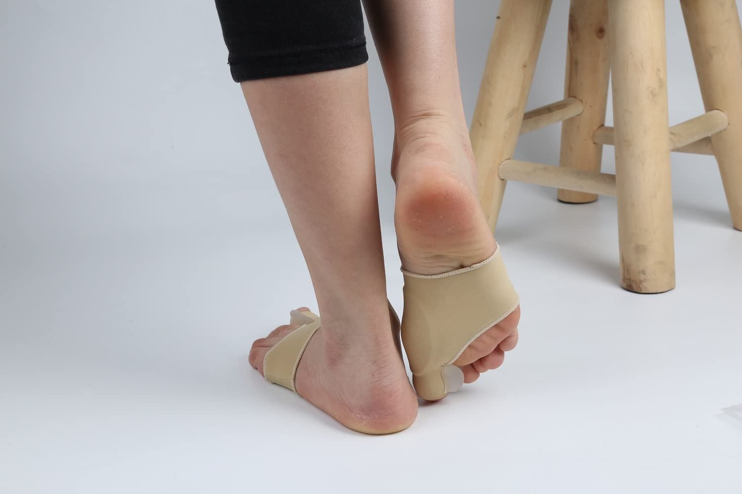 Коректор великого пальця стопи Ортопедичний Роздільник для пальців Силіконовий, фото №4