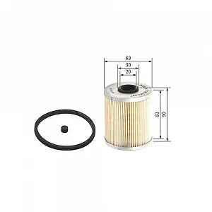 Паливний фільтр BOSCH F 026 402 047 для FIAT GMC NISSAN OPEL RENAULT VAUXHALL - Фото 1