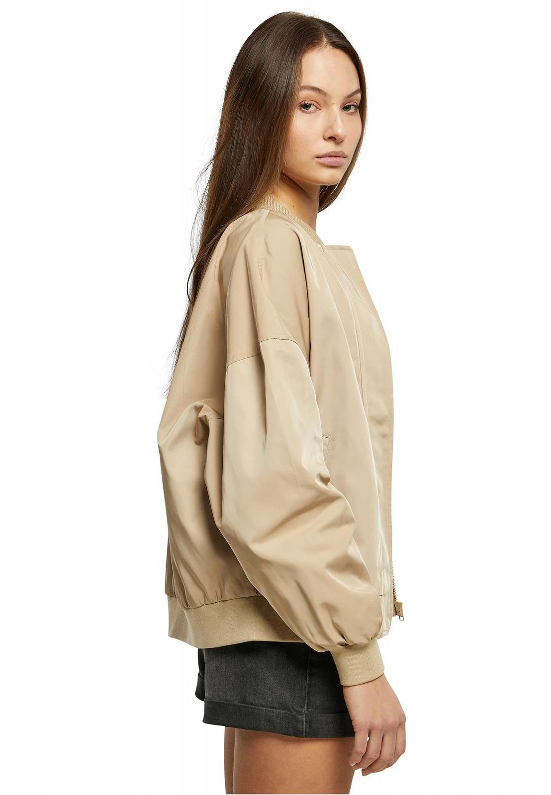 Бомбер Urban Classics Женская Легкая Куртка Recycled Pour Femme, фото №2 Бомбер Urban Classics Женская Легкая Куртка Recycled Pour Femme, фото №2