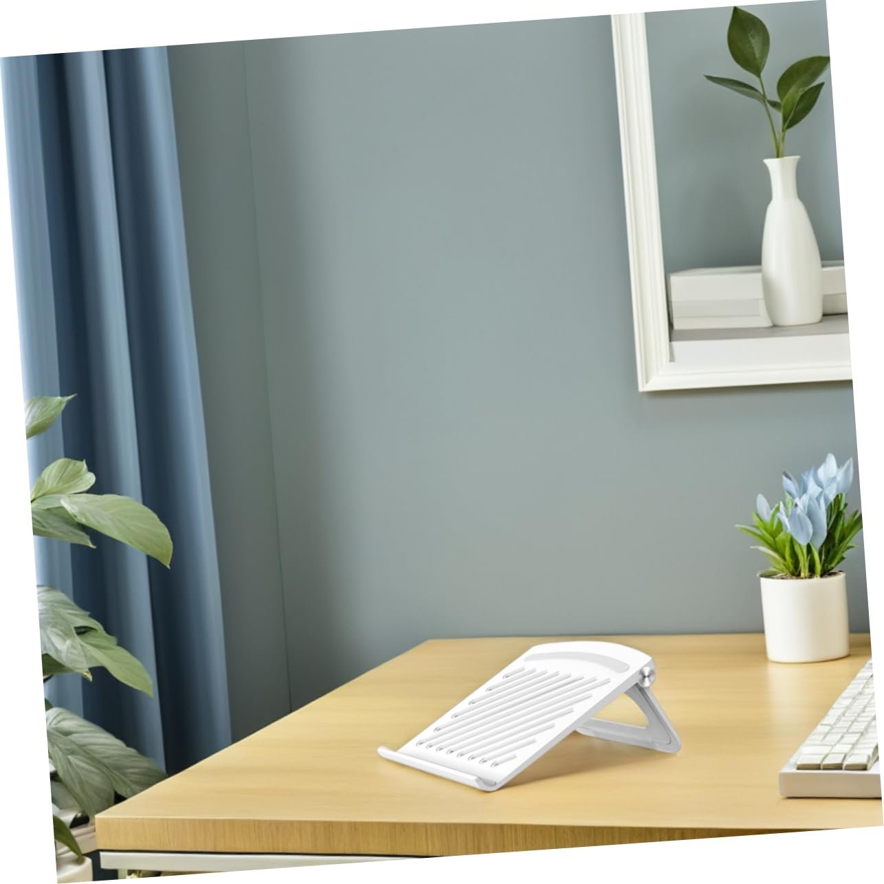 Підставка для ноутбука SEWACC Регульована по висоті складана з функцією охолодження для офісу дому та подорожей, фото №5 Підставка для ноутбука SEWACC Регульована по висоті складана з функцією охолодження для офісу дому та подорожей, фото №5