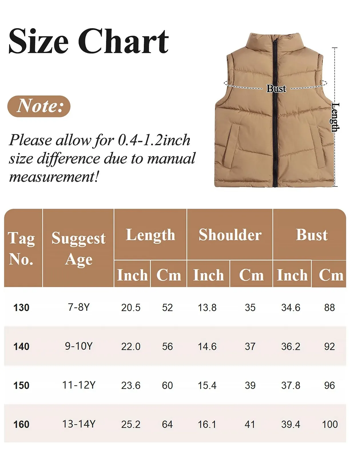 Теплий пуховий жилет Happy Cherry, дитячий вітрозахисний, фото №6