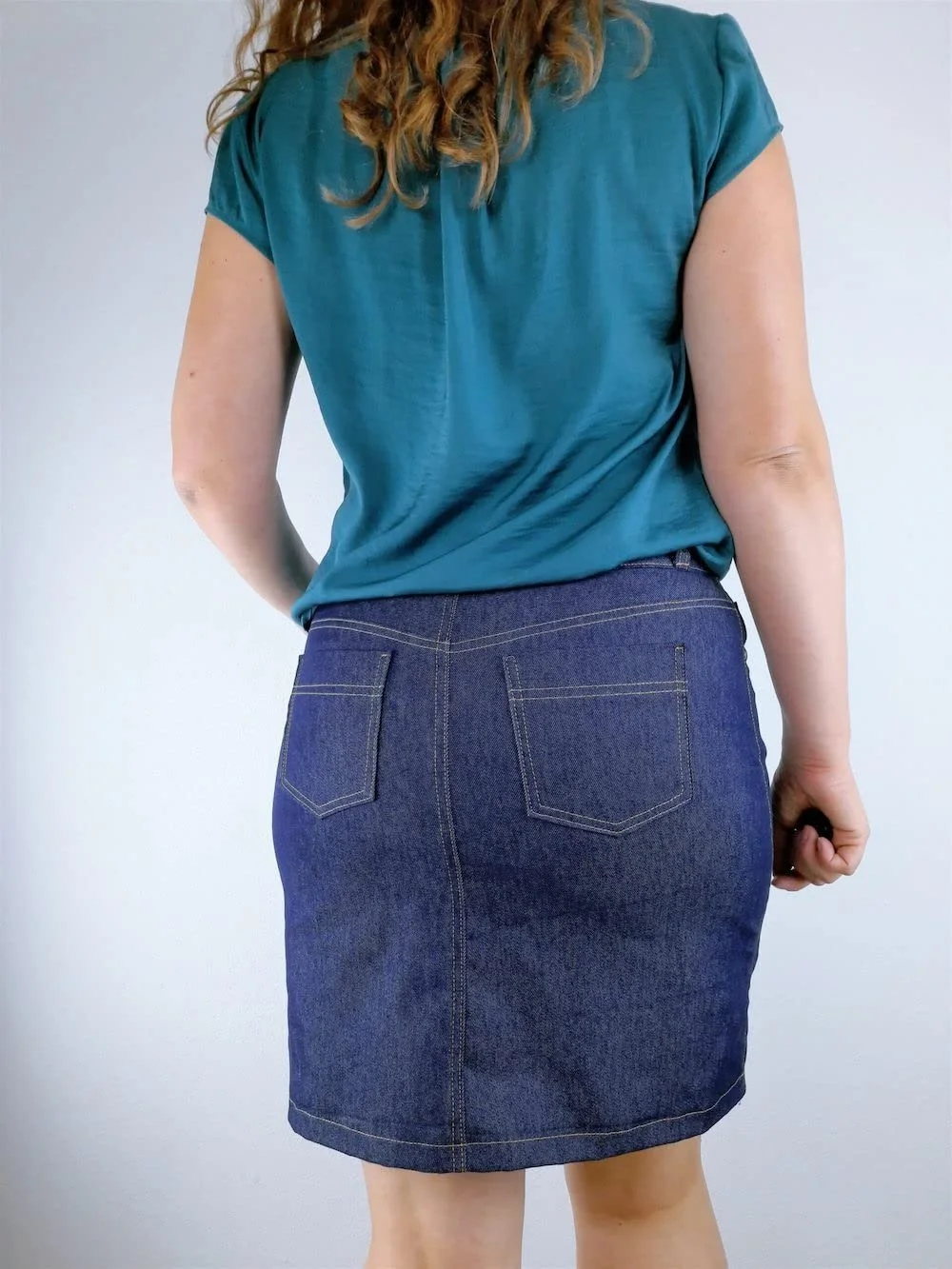 Джинсовая юбка Женская, фото №3