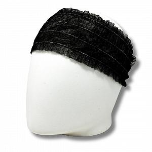 Одноразові пов'язки для волосся TNT (200 штук) Чорний synthetic.ua - Фото 1