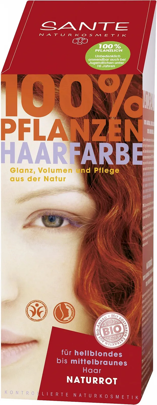 Трав'яна Фарба для Волосся Sante Natural Cosmetics, фото №1 Трав'яна Фарба для Волосся Sante Natural Cosmetics, фото №1
