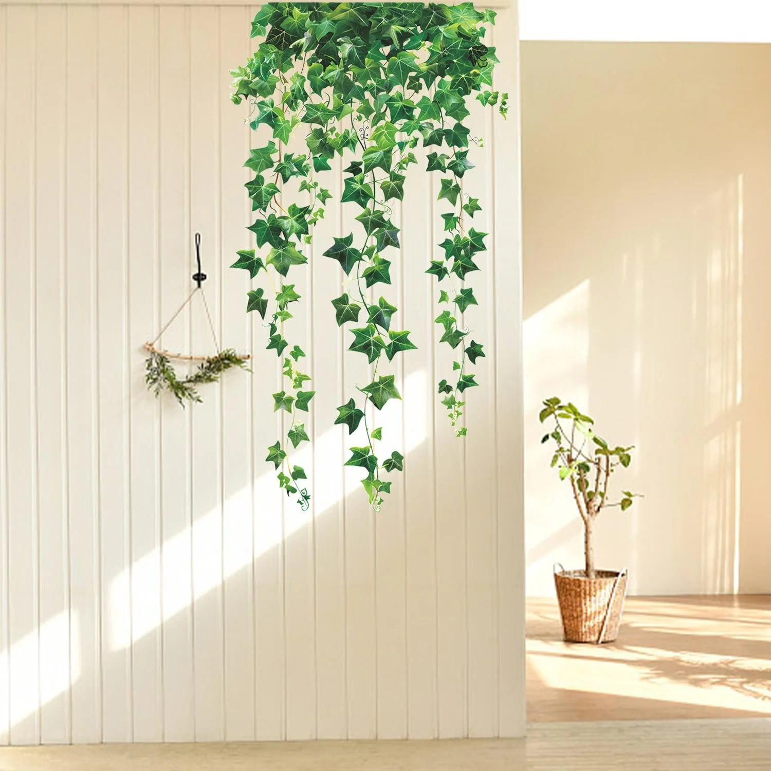 Набір наклейок на стіну Green Leaf Self-Adhesive Wall Decorations Bedroom Kitchen Living Room, фото №3 Набір наклейок на стіну Green Leaf Self-Adhesive Wall Decorations Bedroom Kitchen Living Room, фото №3