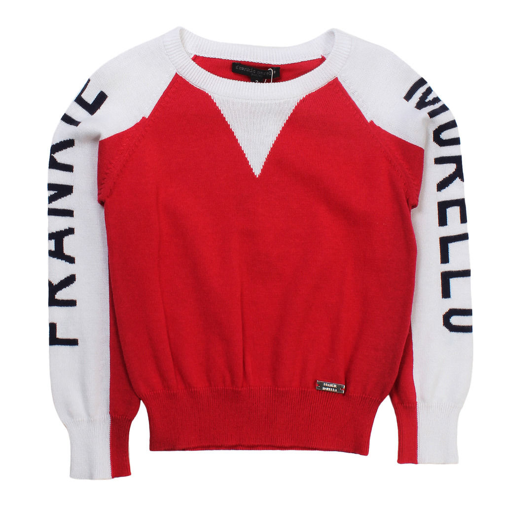 Свитер  Frankie Morello 116-122 см 7 лет Красный (FJBS7275MA), фото №1