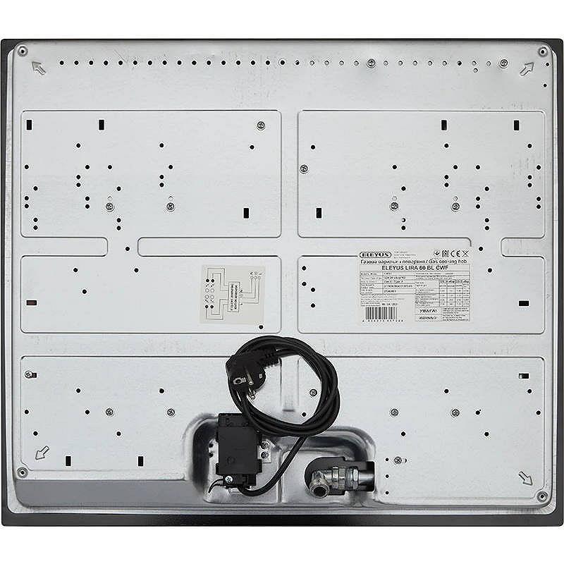 Варочная поверхность Eleyus LIRA 60 BL CWF, фото №10