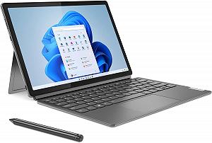 Ноутбук 12.4" Lenovo IdeaPad Duet 5 12IAU7 Intel Core i3-1215U RAM 8GB SSD 256GB 10ч батарея Win11 Алюминиевый корпус synthetic.ua - Фото 1