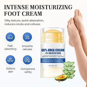 Крем для ног увлажняющий против трещин с 60% Urea 40 г synthetic.ua - Фото 1