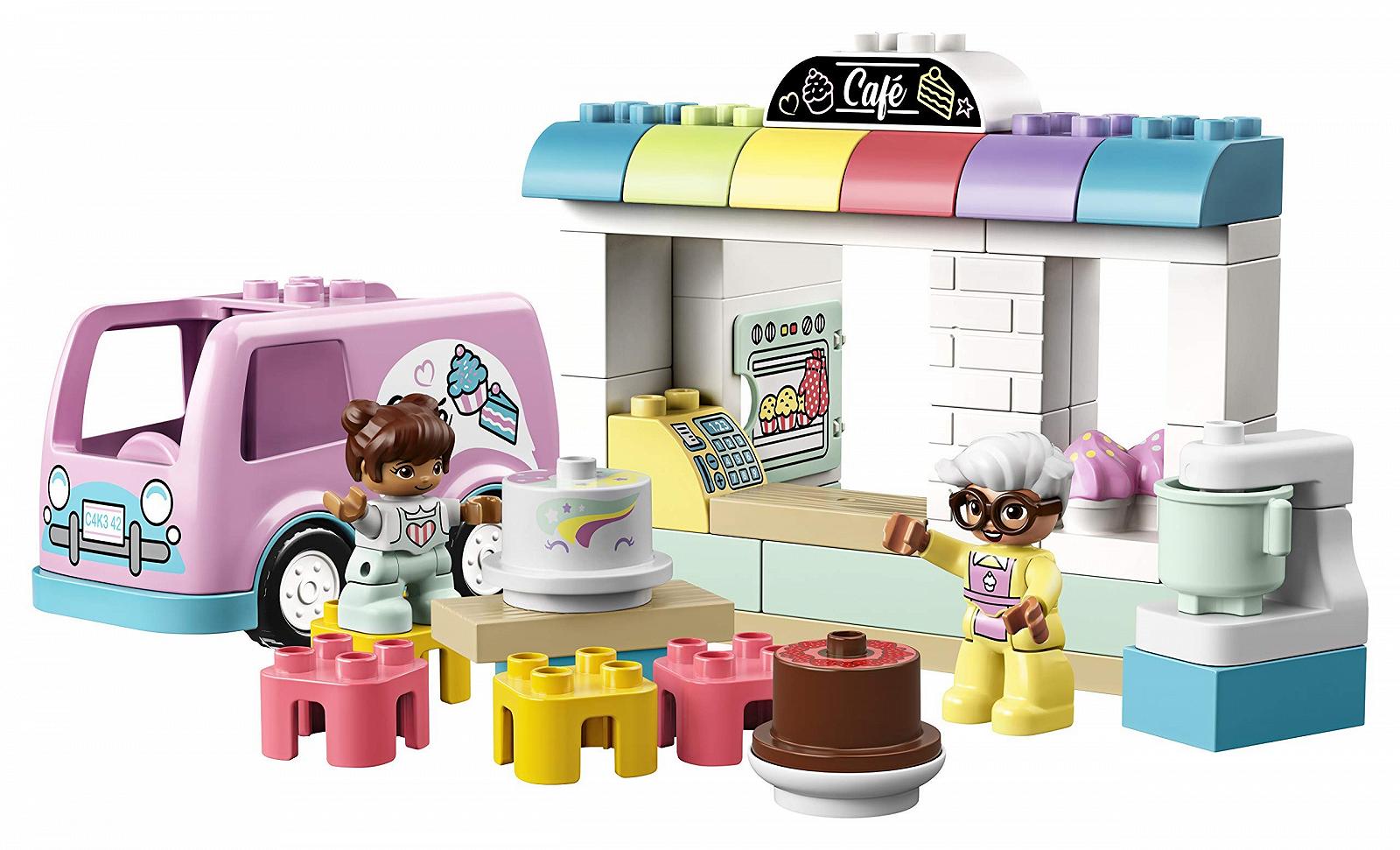 Конструктор LEGO DUPLO 10928 Пекарня з кафе-машинами для малюків від 2 років, фото №3