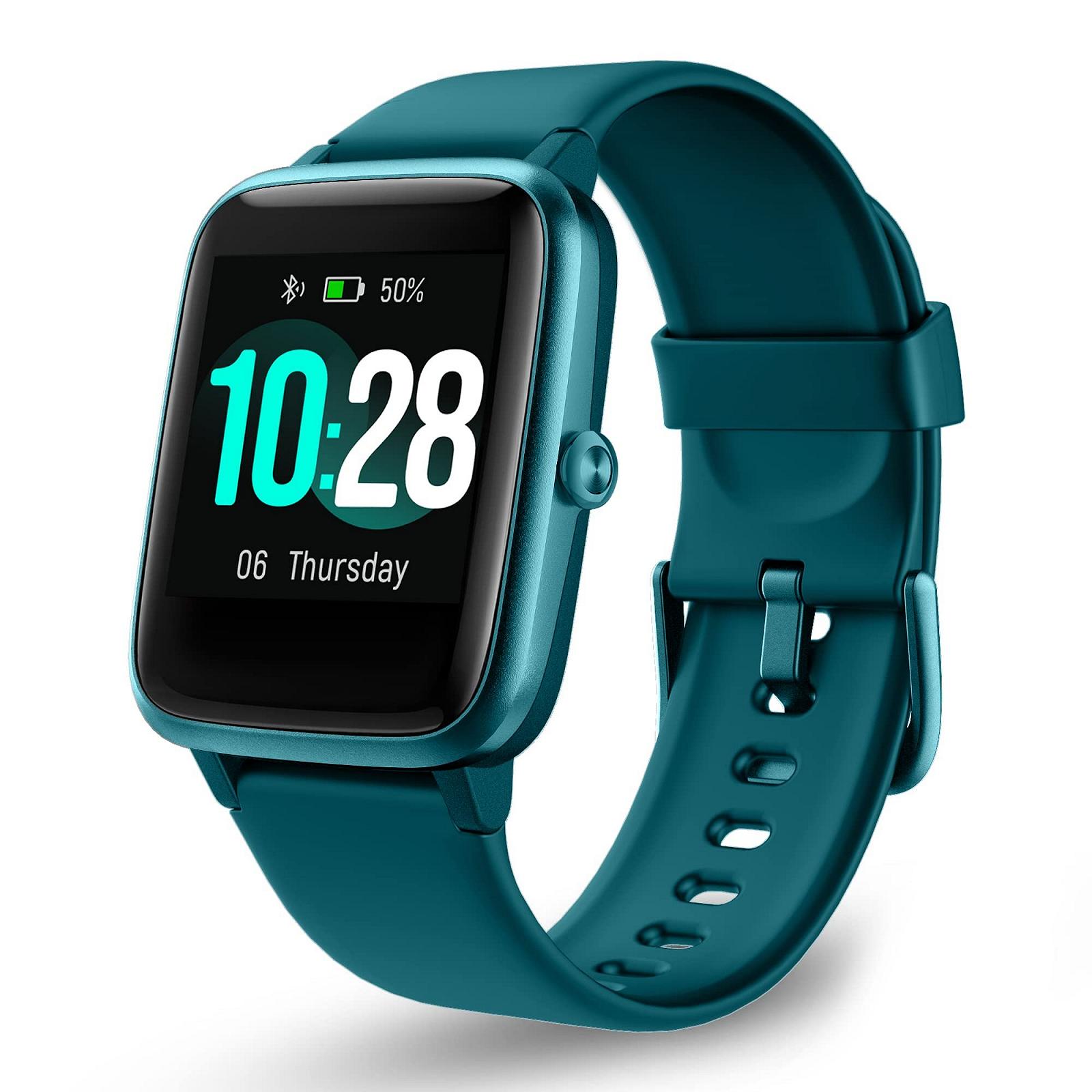 Смарт-годинник OCTANDRA Move VeryFitPro, монітор серцевого ритму, монітор сну, IP68, водонепроникний, фітнес-трекер активності, крокомір, спортивний годинник для бігу, для чоловіків та жінок (ID205L), зелений, фото №1