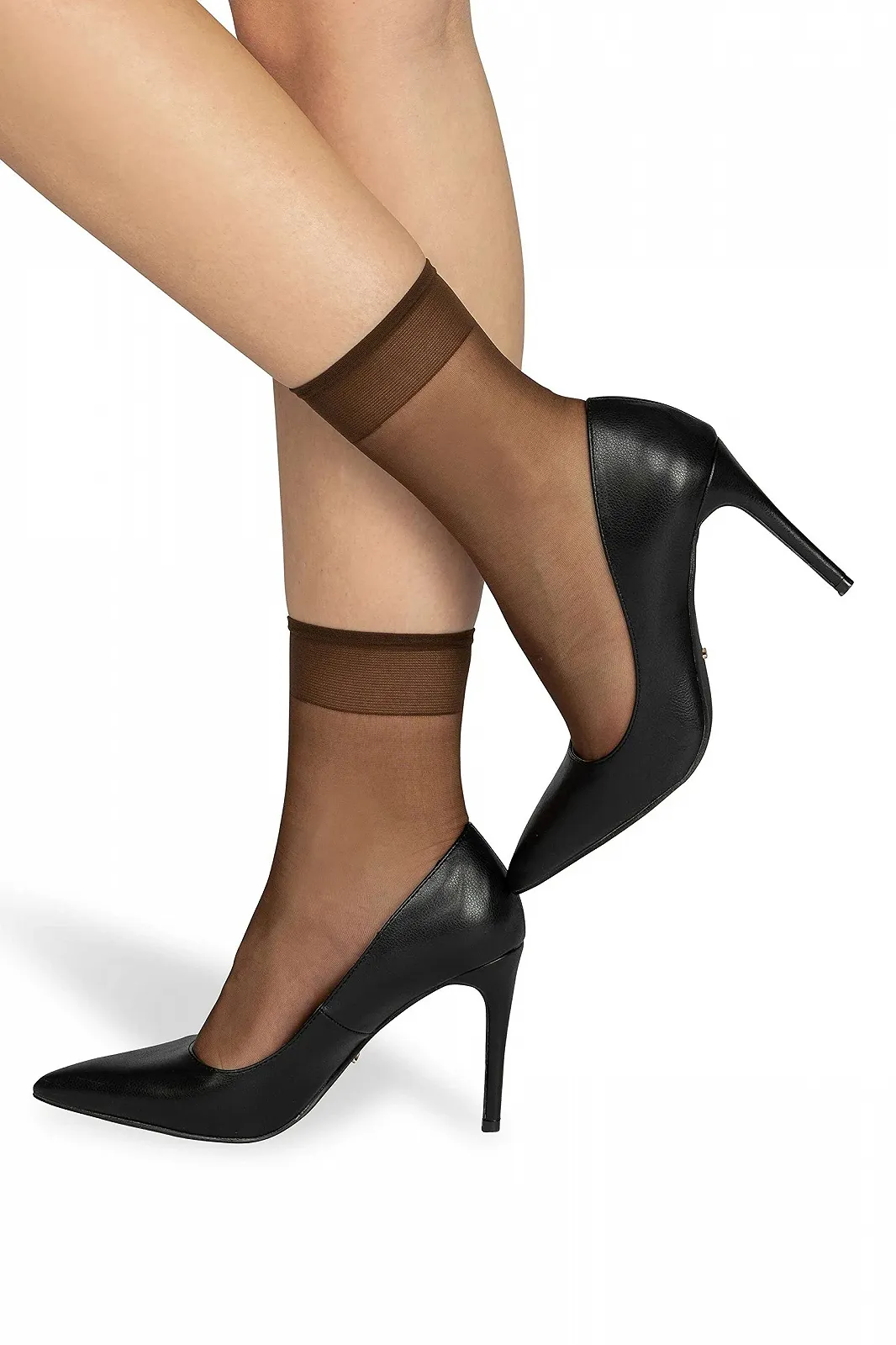 Шкарпетки NOQ Жіночі вище щиколотки, однотонні, 15 ден, фото №2