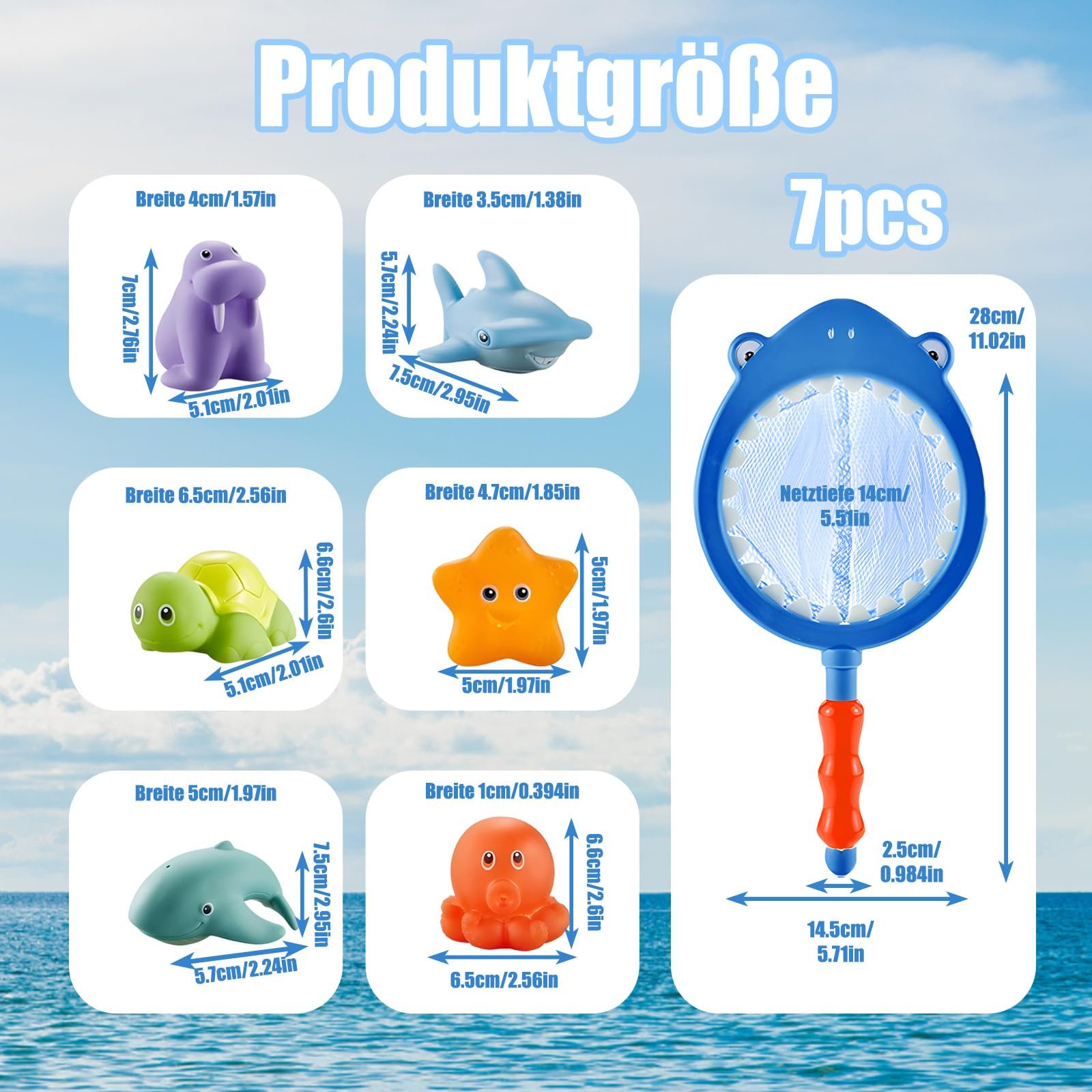 Набір іграшок для ванни, фото №2