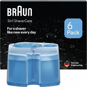 Купить Чистящие картриджи для бритвы Braun ShaverCare 3-в-1 6 шт. - Фото 1 Чистящие картриджи для бритвы Braun ShaverCare 3-в-1 6 шт. - Фото 1