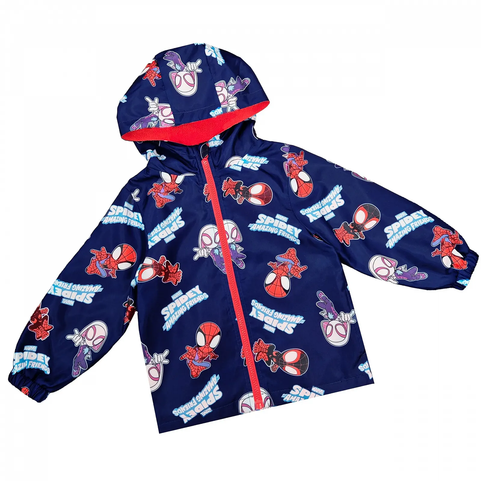 Куртка дощовик з капюшоном Marvel Spidey Spiderman для хлопчиків, фото №3 Куртка дощовик з капюшоном Marvel Spidey Spiderman для хлопчиків, фото №3