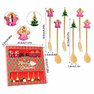 Набор FRUHLING из 6 рождественских столовых приборов synthetic.ua - Фото 1