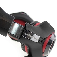 Наушники Crown CMGH-102T Black/Red USB, фото №3