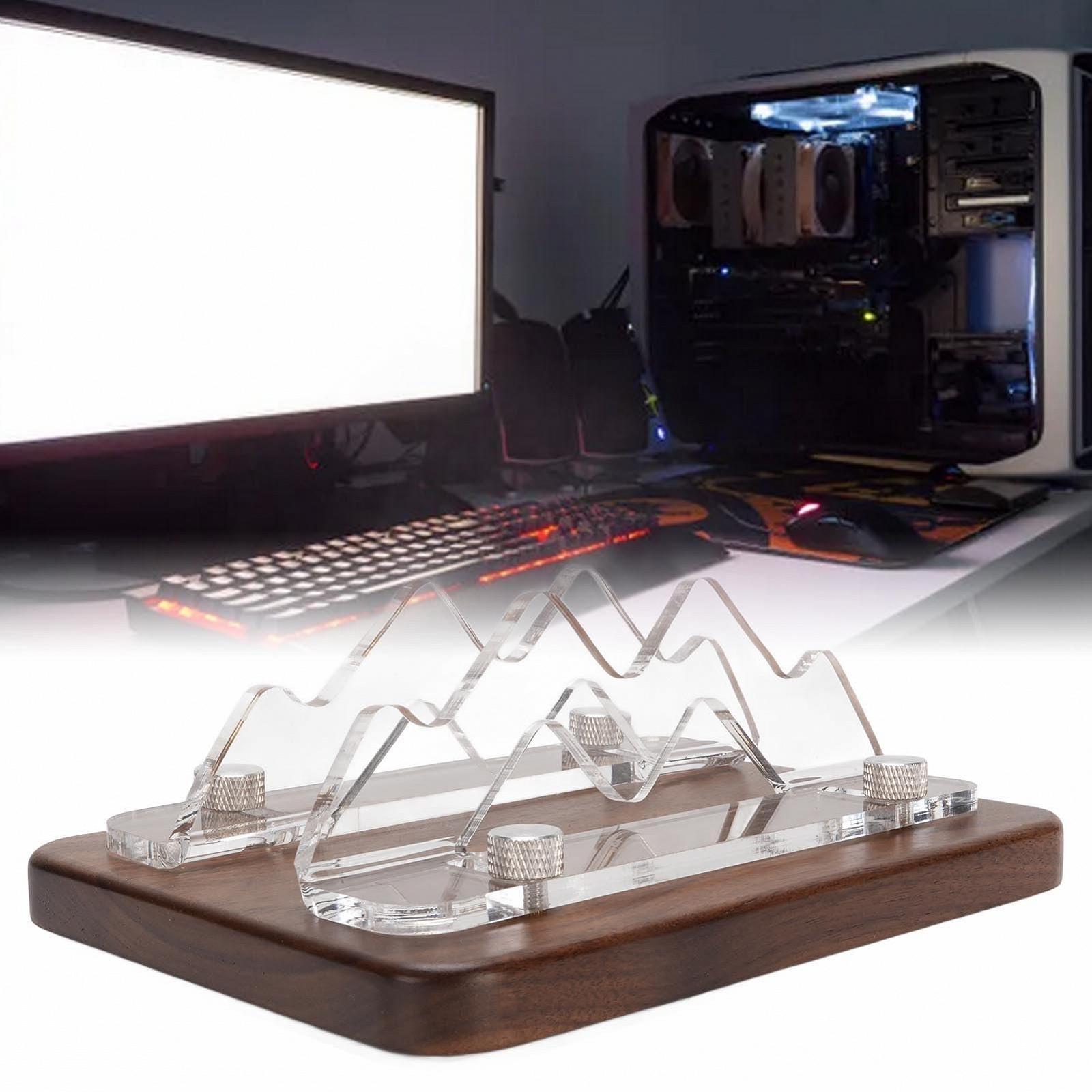 Вертикальный держатель для компьютерного хоста, Деревянная регулируемая док-станция для M4 M3 M2 M1, Док-станция для микрокомпьютера, фото №4 Вертикальный держатель для компьютерного хоста, Деревянная регулируемая док-станция для M4 M3 M2 M1, Док-станция для микрокомпьютера, фото №4