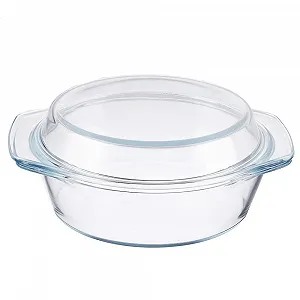 Кастрюля Стеклянная Крышка 23 см - Фото 1