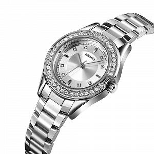 Годинник Skmei 1534SI Silver synthetic.ua - Фото 1
