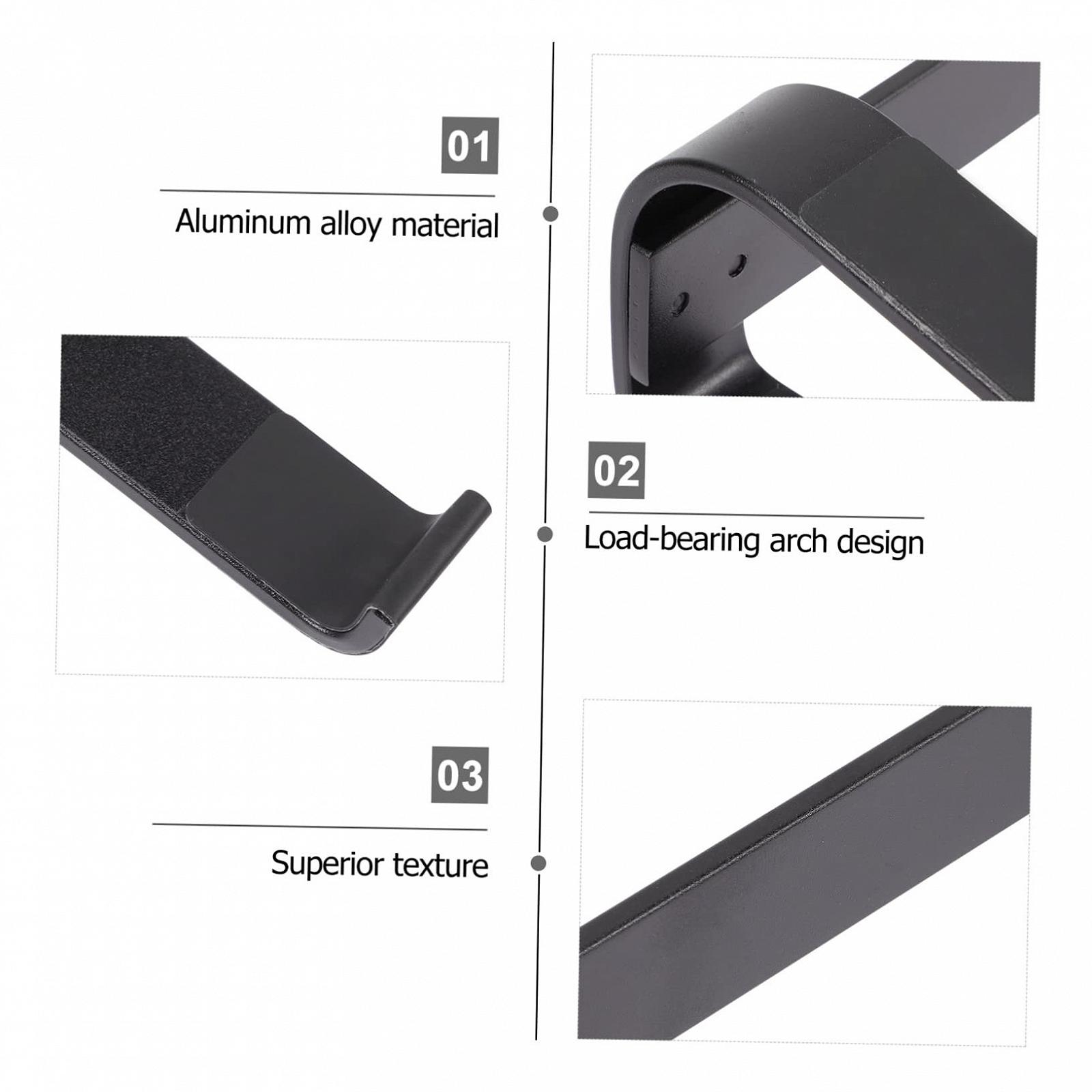 Підставка для ноутбука GALPADA з алюмінієвого сплаву, регульована по висоті охолоджуюча підставка для столу, портативна та стабільна, фото №8