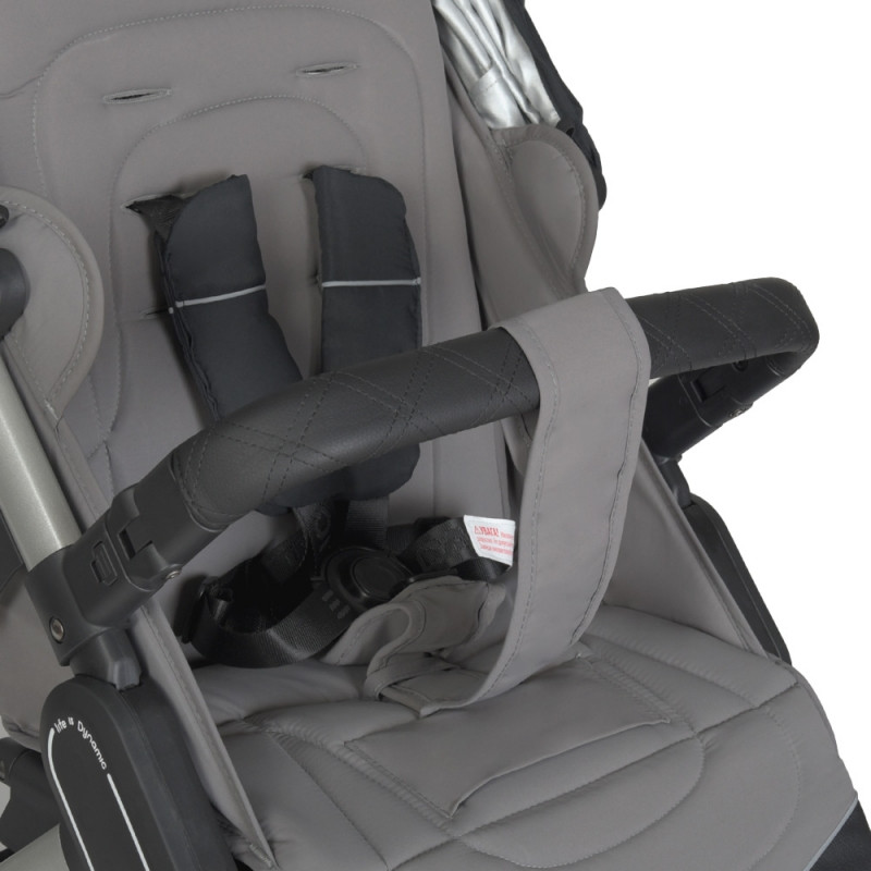 Коляска прогулочная El Camino Dynamic V2 ME-1053-Onyx темно-серая, фото №4 Коляска прогулочная El Camino Dynamic V2 ME-1053-Onyx темно-серая, фото №4