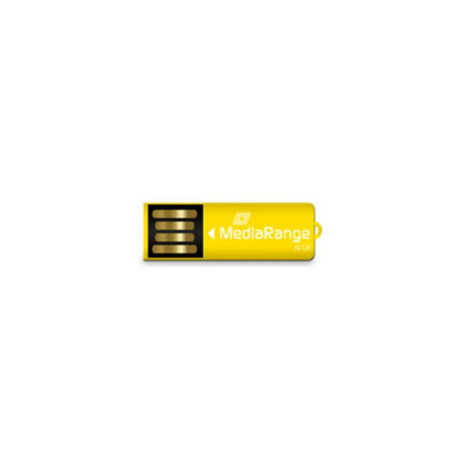 USB-накопичувач MediaRange MR976 16GB Nano Stick з функцією скріпки Жовтий, фото №2 USB-накопичувач MediaRange MR976 16GB Nano Stick з функцією скріпки Жовтий, фото №2