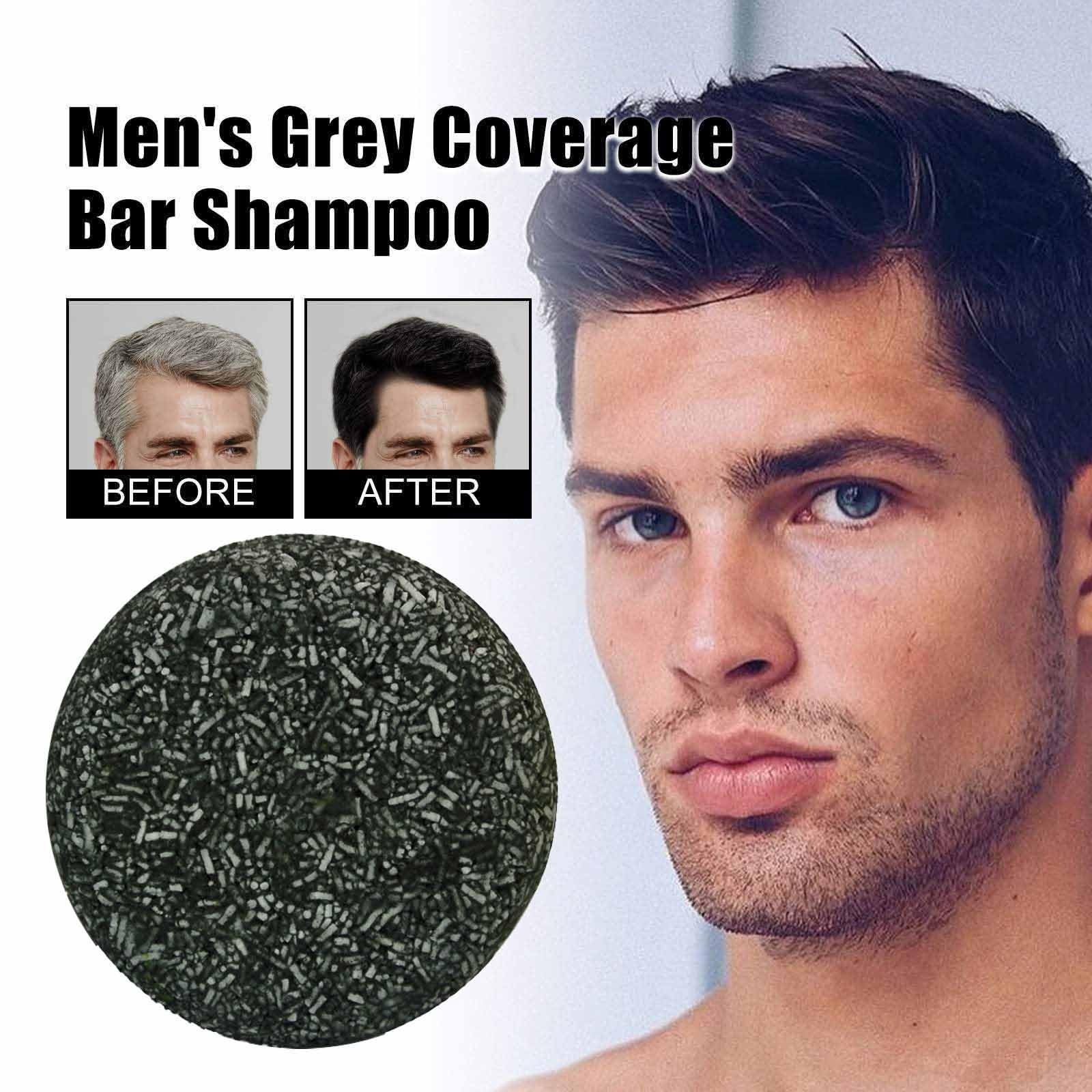 Шампунь Lorenge Anti Grey Grey Shine Black Charcoal Bar Soap (набір з 3 шт.), фото №3