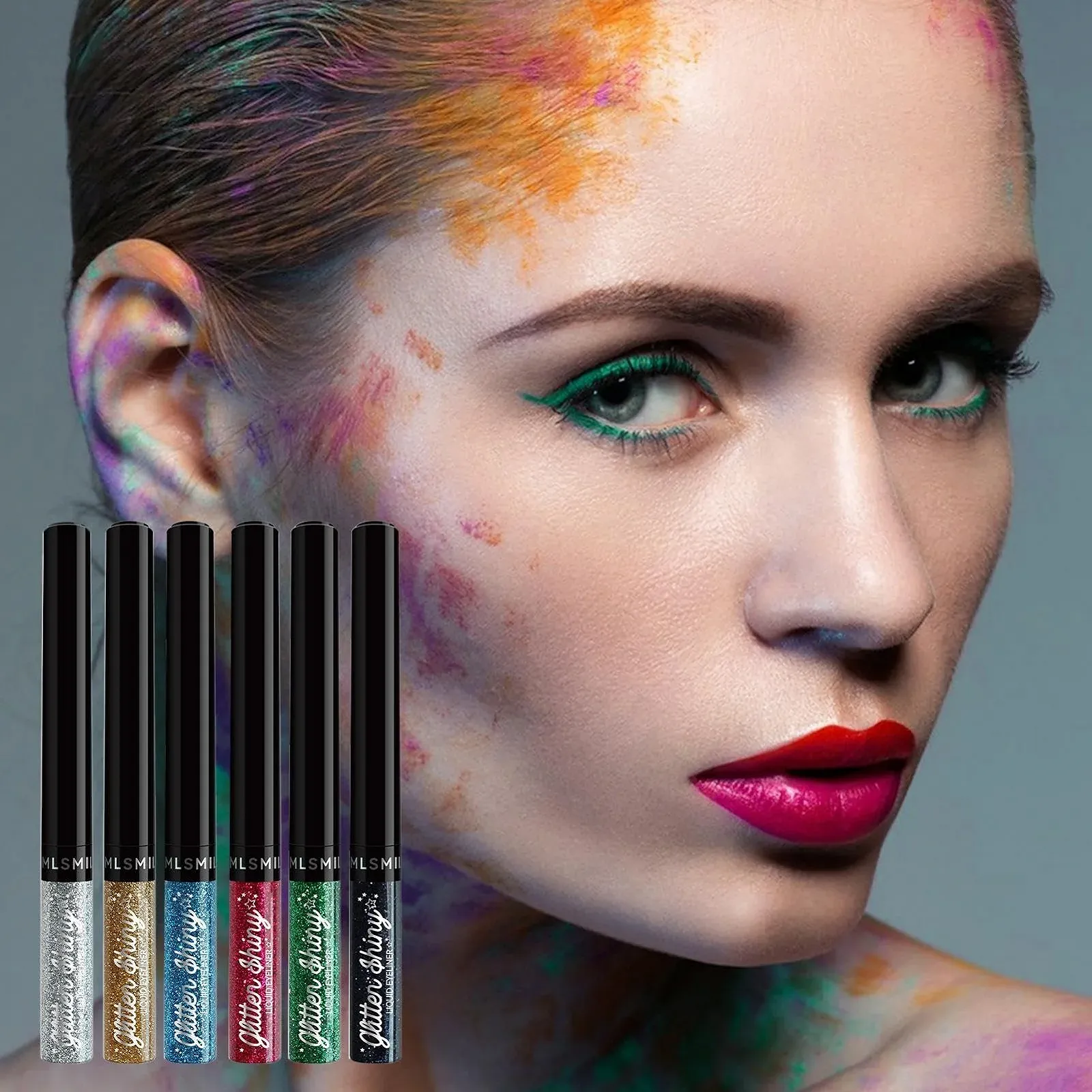 Рідка Підводка для Очей Anulely Кольорова 6 Відтінків, фото №3