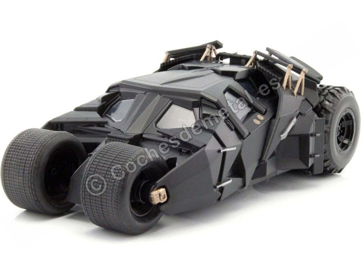Автомобіль Jada Batman The Dark Knight Batmobile з фігуркою Масштаб 1/24 98261BK Чорний, фото №4 Автомобіль Jada Batman The Dark Knight Batmobile з фігуркою Масштаб 1/24 98261BK Чорний, фото №4