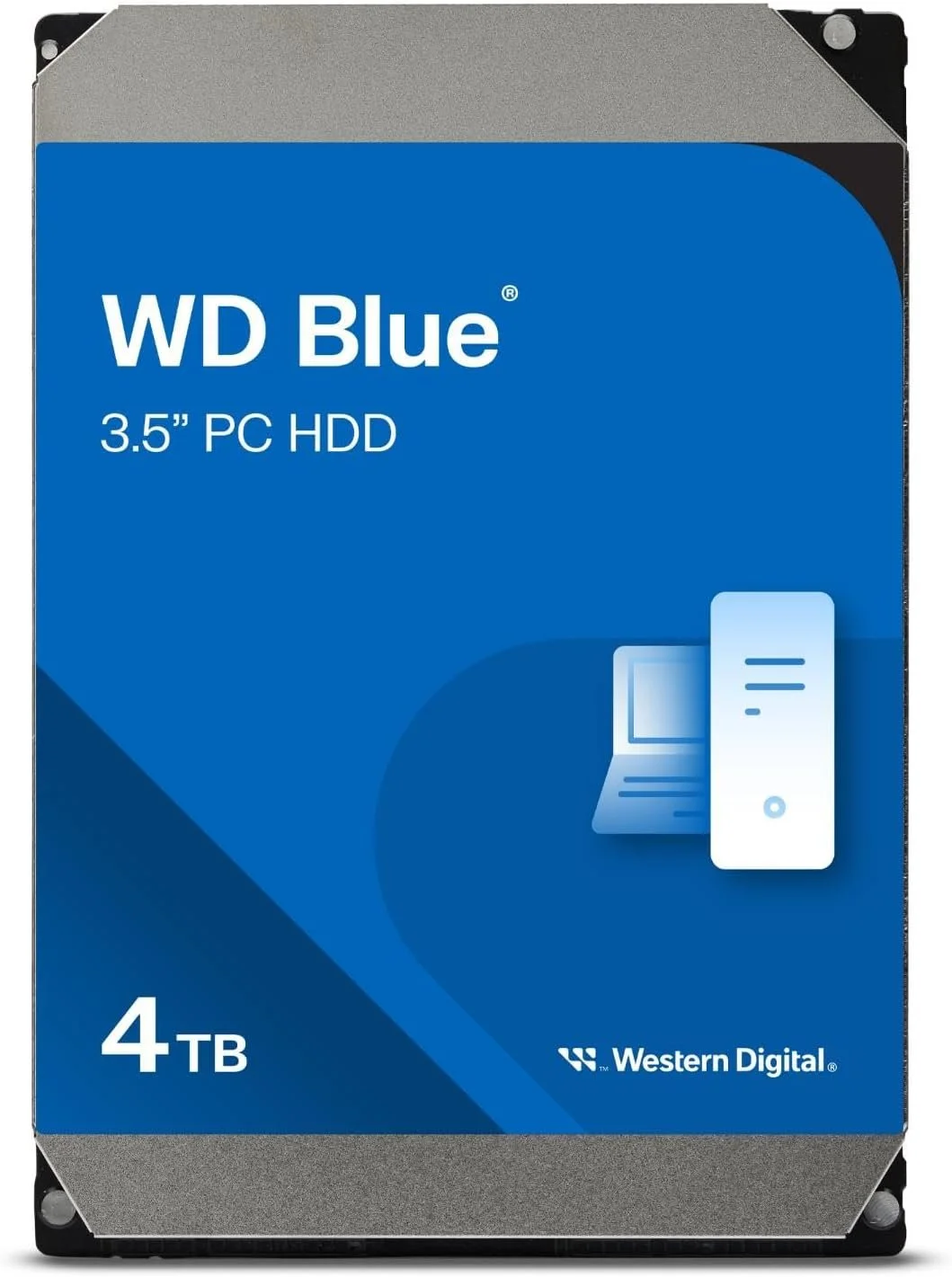 Внутрішній жорсткий диск 3.5" Western Digital Blue 4TB SATA III (WD40EZAX ), фото №1